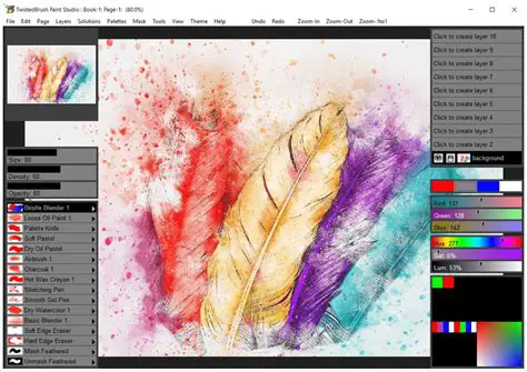 64 Bit Color Painting System