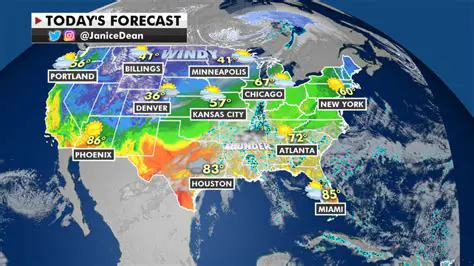 Your 7-Day National Weather Forecast Map: Planning Your Week Ahead