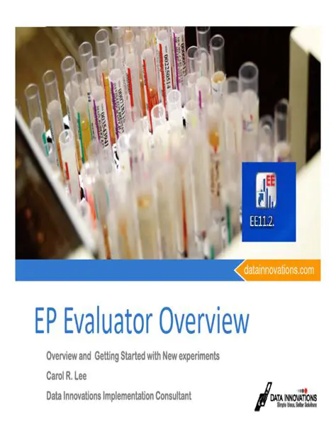 A Brief History of EP Evaluator