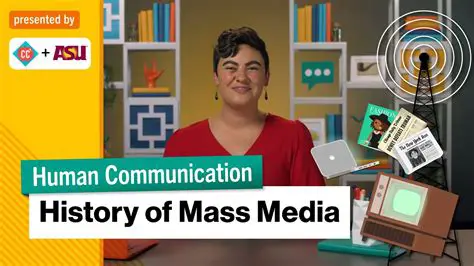 A Brief History of Mass Media in the United States