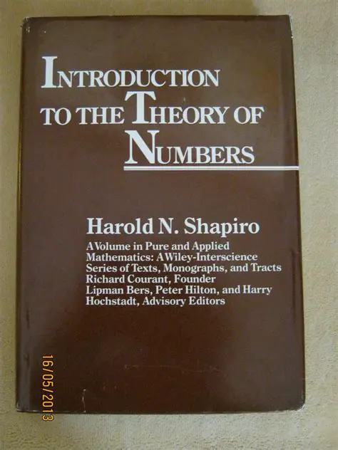 A brief introduction to the theory of numbers
