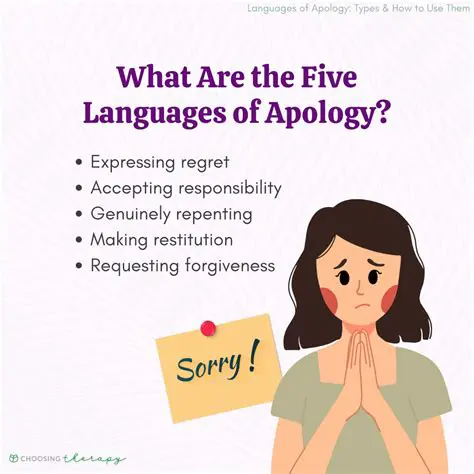 A Conversation of Apologies