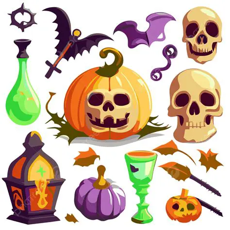 A Delightful Animation of Halloween Items