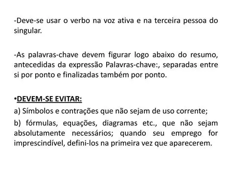 A forma verbal para a primeira pessoa do singular