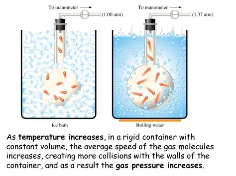 A Gas in a Rigid Container