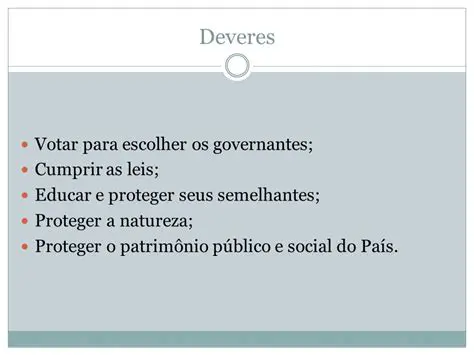 A Ideia de que o Povo Tem o Direito de Escolher Seus Governantes