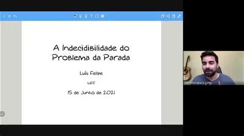 A Indecidibilidade do Problema da Parada