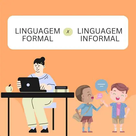 A linguagem deve ser formal e objetiva