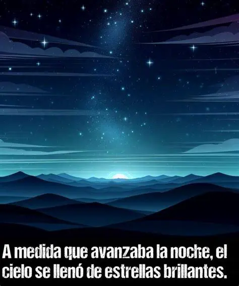 A medida que avanzaba la noche