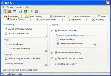 A Personal Experience with KGB Spy Software