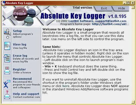 Absolute Key Logger Removal Tool
