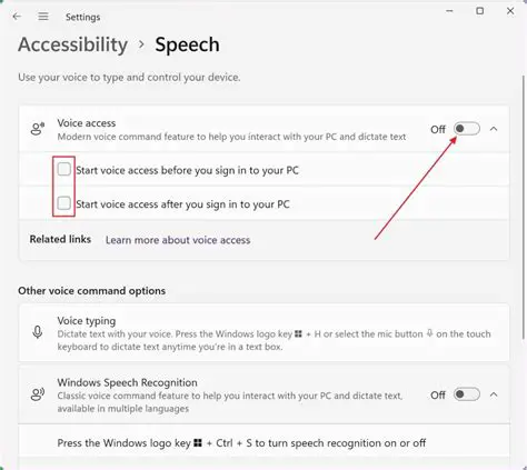 Access the Voice Instructions settings