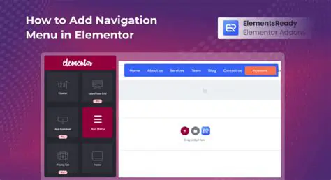 Accessing Elementor Navigation Elements via jQuery