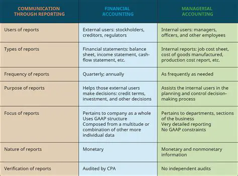 Accounting Users and Their Needs