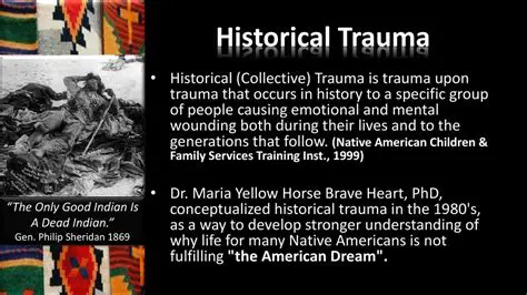 Acknowledge the historical trauma and suffering experienced by Native American communities