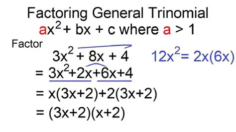 Adding or Subtracting Quadratic Trinomials