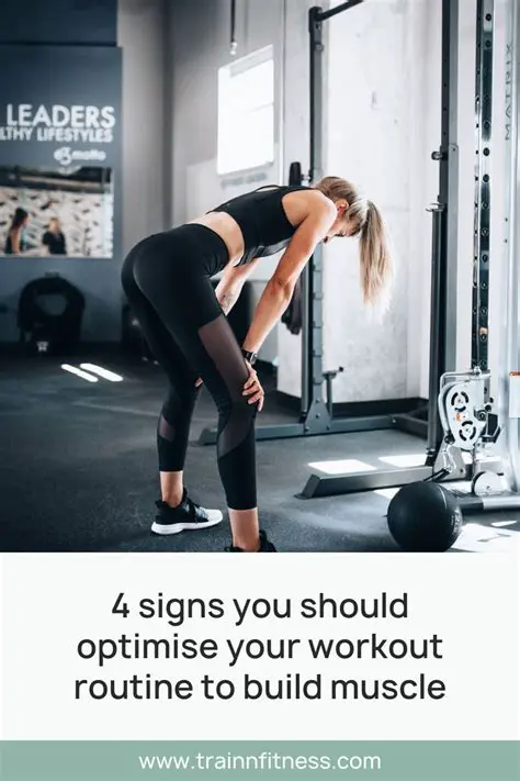 Adjust your workout routine