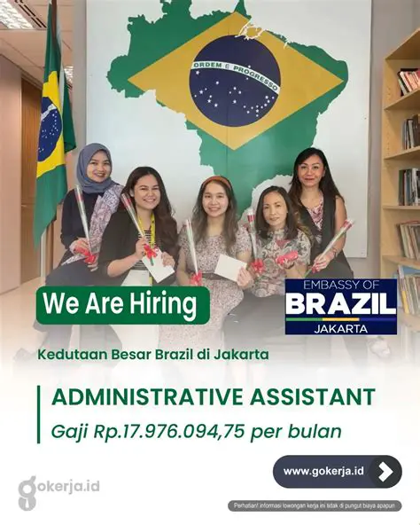 Navigating Opportunities: The Role of an Administrative Assistant at the Brazilian Embassy in Jakarta