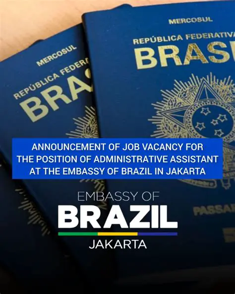 Administrative Assistant at the Brazil Embassy Jakarta: A Gateway to Diplomatic Careers