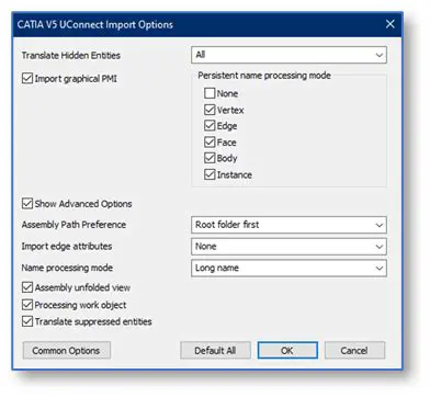 Advanced CAD Import and Export