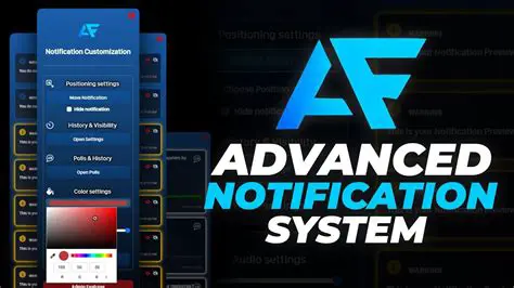 Advanced notification system