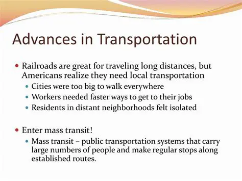 Advances in Transportation