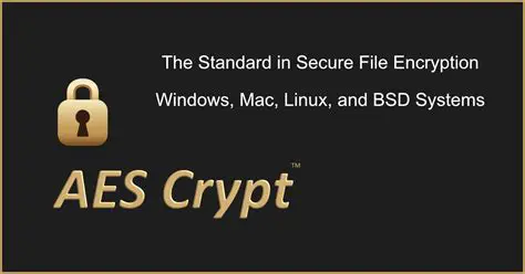 AES Crypt System Requirements