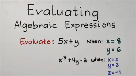 Algebraic Expression Evaluation Tutorial