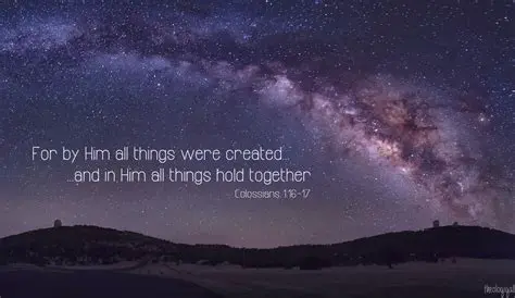All Things Were Created in Him