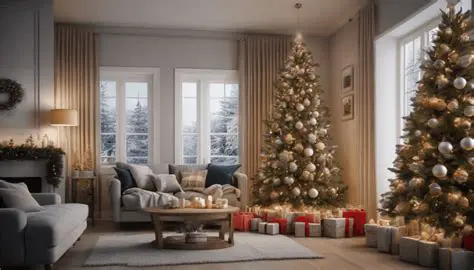 Ambiente festivo y acogedor