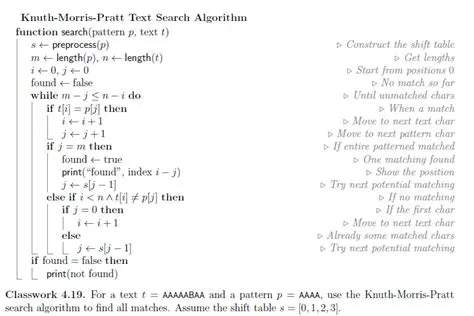 Analysis of Berry Ravindran Algorithm and Knuth Morris Pratt Algorithm