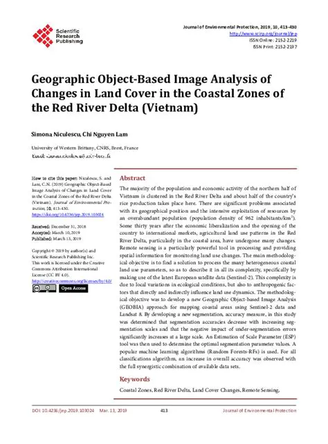 Analysis of Changes in Land Cover