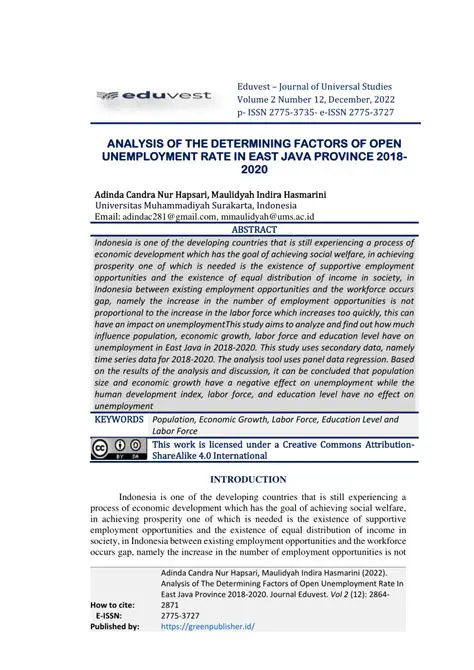 Analysis of Determining Factors