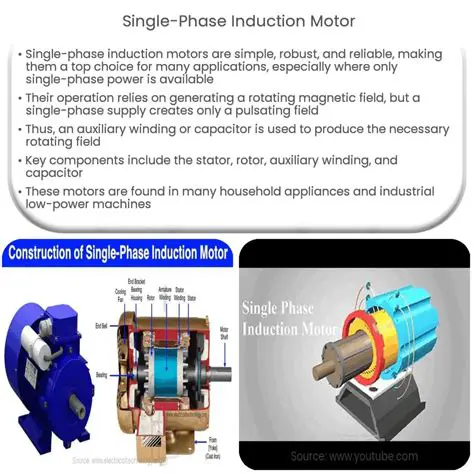 Analysis of the Characteristics of One Phase Induction Motor