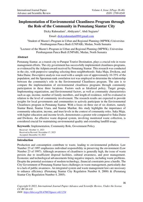 Analysis of the Development of Service Centers within the Pematang Siantar City Area