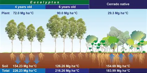 Analysis of the Potential Storage of Carbon Eucalyptus Hybrid