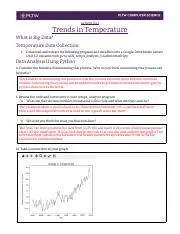 Analyzing Temperature Trends