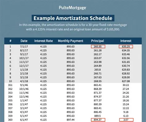 Analyzing the Amortization Schedule
