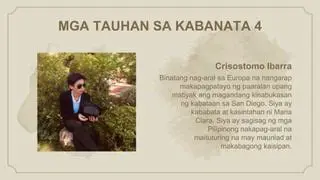 Ang Magandang Tanaw ni Crisostomo Ibarra