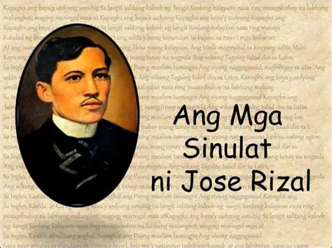 Ang mga komposisyon ni Jose Rizal