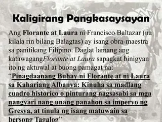 Ang Pagbabagong Nangyayari sa Buhay ni Florante at Laura