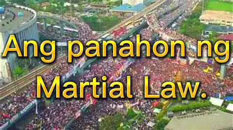 Ang Pagkakaroon ng Martial Law