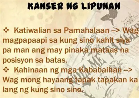 Ang Pagkakaroon ng Mga Kanser