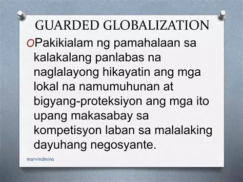 Ang Pagtugon sa Mga Hamon ng Globalisasyon