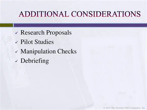 Answer to Additional Considerations