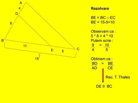 Aplicarea teoremei lui Pythagora