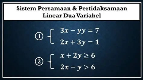 Aplikasi Tanda Pertidaksamaan