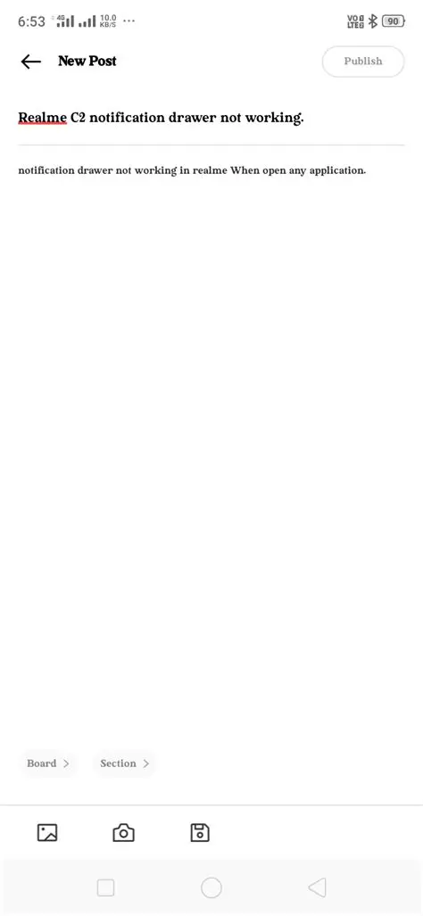 App drawer not working correctly