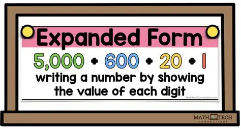 Applications of Expanded Form