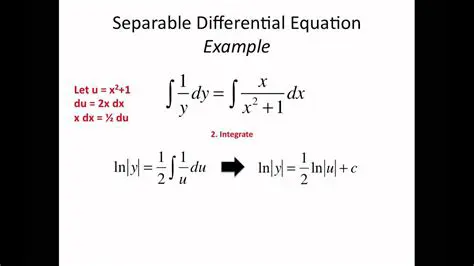 Applications of Separable Differential Equations